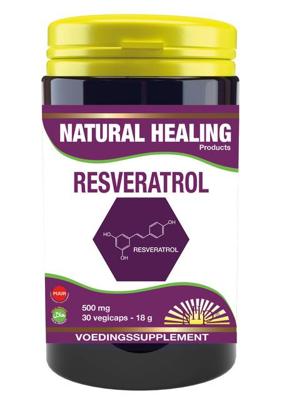 NHP Resveratrol 500mg puur 30 Vegetarische capsules