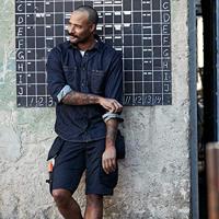 Snickers Workwear 6141 Korte broek met holsterzakken zwart - maat 48 - thumbnail