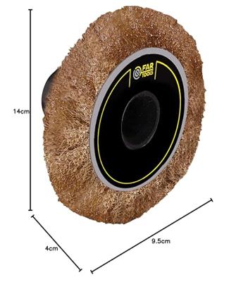 FARTOOLS Messing borstel - Ø 65 mm