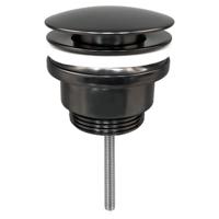 Wastafel Afvoerplug Differnz Pop Up 7 cm Gunmetal - thumbnail