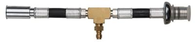 KS Tools 150.2364 Manometer-aansluitslang met 1/4 slangaansluiting voor universeel gebruik met 3/8 en 5/16 hogedrukslangaansluitingen KS Tools 150.2364 Manometer-aansluitslang met 1/4 slangaansluiting voor universeel gebruik met 3/8 en 5/16 hogedrukslangaansluitingen