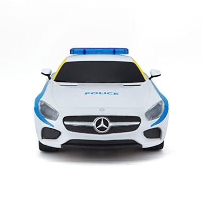 MaistoTech 581527 Mercedes AMG GT Polizei 1:24 RC modelauto voor beginners Elektro Achterwielaandrijving MaistoTech 581527 Mercedes AMG GT Polizei 1:24 RC modelauto voor beginners Elektro Achterwielaandrijving