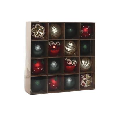 Kerstballen Home ESPRIT Rood Gouden Polyethyleen 32,5 x 8 x 32,5 cm (16 Onderdelen) Kerstballen Home ESPRIT Rood Gouden Polyethyleen 32,5 x 8 x 32,5 cm (16 Onderdelen)