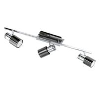 Eglo Spots GU10Davida 3-lichts nikkel zwart - 30834 - thumbnail