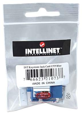 Intellinet 210737 RJ45-inbouwmodule Keystone CAT 6 1 stuk(s) Intellinet 210737 RJ45-inbouwmodule Keystone CAT 6 1 stuk(s)