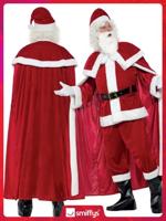 Kerstman Kostuum Deluxe Volwassenen - thumbnail