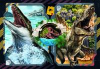 Clementoni puzzel jurassic world, 2x60st. - thumbnail