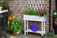 dobar Moestuinbak met rek (Wit) - thumbnail