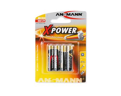 X-power Alkaline batterij AAA LR03 4st.