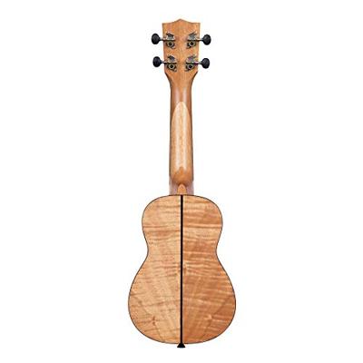 Kala Exotic Mahogany sopraan ukelele met hoes Kala Exotic Mahogany sopraan ukelele met hoes