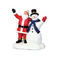Lemax christmas greetings kerstdorp figuur type 3 2016 - thumbnail