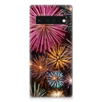 Google Pixel 6 Pro | Sillicone Back Cover | Vuurwerk - thumbnail