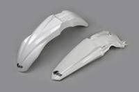 UFO PLAST spatbordset mudguard set ufo kawasaki white - thumbnail