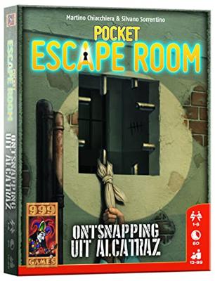 Pocket Escape Room: Ontsnapping uit Alcatraz Breinbreker
