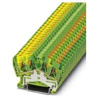 Phoenix Contact 3213609 Aardingsklem 6.2 mm Push-Lock-veeraansluiting Groen, Geel 50 stuk(s) - thumbnail