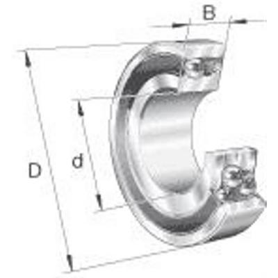 FAG 2307-2RS-TVH Pendelkogellager Boordiameter 35 mm Buitendiameter 80 mm Toerental (max.) 6000 omw/min FAG 2307-2RS-TVH Pendelkogellager Boordiameter 35 mm Buitendiameter 80 mm Toerental (max.) 6000 omw/min