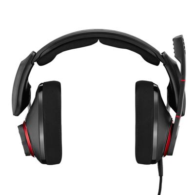 Sennheiser GSP 500 gaming koptelefoon (met open akoestische), 1 - Pak, zwart/rood