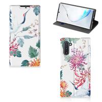 Samsung Galaxy Note 10 | Hoesje maken | Bird Flowers - thumbnail