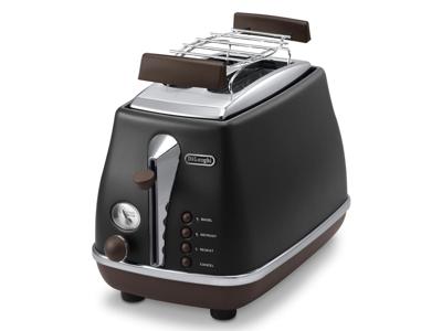DeLonghi 2103.BK broodrooster 2 snede(n) Zwart 900 W DeLonghi 2103.BK broodrooster 2 snede(n) Zwart 900 W