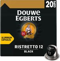 Douwe Egberts Espresso Black koffiecapsules, pak van 20 stuks - thumbnail
