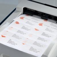 Etiket Avery Zweckform L7769-40 99.1x139mm hoogglans wit 160stuks - thumbnail