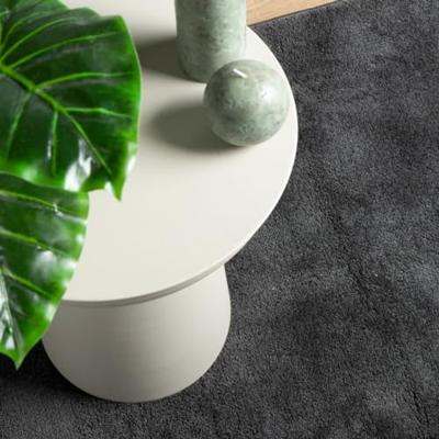 VidaXL Vloerkleed oviedo laagpolig 60x110 cm antracietkleurig VidaXL Vloerkleed oviedo laagpolig 60x110 cm antracietkleurig