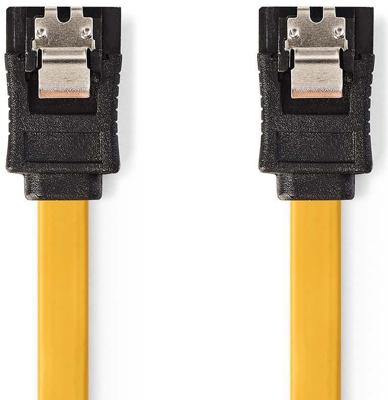 Nedis SATA kabel 6Gb/s 7 pins female - 7 pins female 0,5m geel