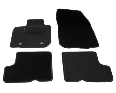 Automatten op maat - zwart stof - Dacia Duster 2009-2017, Logan 2004-2020, Sandero 2007-2012