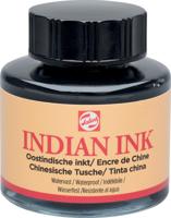 Royal Talens Oostindische Inkt Flacon - 700 Zwart - 30 ml - thumbnail
