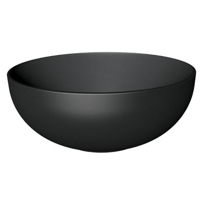 Xenz George Waskom 37x37cm Rond keramiek Mat Zwart AL8401-29