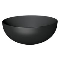 Xenz George Waskom 37x37cm Rond keramiek Mat Zwart AL8401-29 - thumbnail