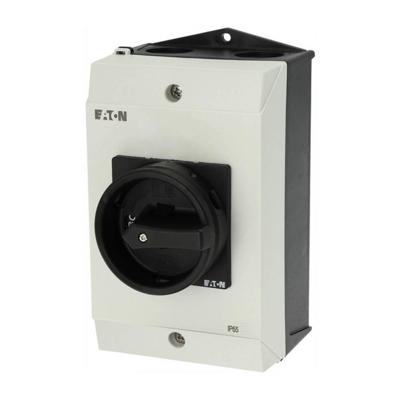 Eaton P1-25/I2H/MBS/SVB-SW/HI11 Onderhoudsschakelaar Voor bodembevestiging, Vergrendelbaar 690 V Zwart 1 stuk(s)