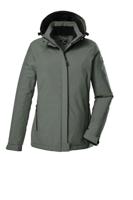 Killtec KOW 250 Regenjas Dames Green-Grey 36 - thumbnail
