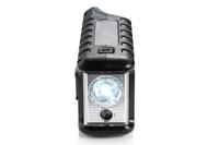 Midland C1173 Outdoorradio VHF (FM) Noodradio Zaklamp, Oplaadbaar, Handslinger, Zonnepaneel Zwart, Rood - thumbnail