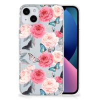 iPhone 15 Plus | TPU Case | Butterfly Roses - thumbnail