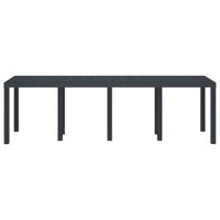 Tuin tafel Anthraciet 250 x 100 x 73 cm van poly rattan - thumbnail