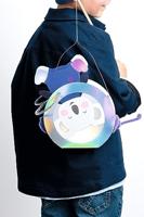 DIY-lantaarn SPACE SAFARI FOLIA zilver - thumbnail