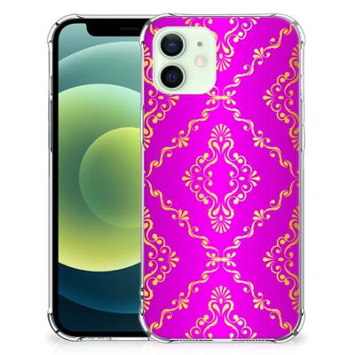 Anti Shock Case iPhone 12 Mini Barok Roze Anti Shock Case iPhone 12 Mini Barok Roze