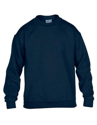 Gildan G18000K Heavy Blend™ Youth Crewneck Sweatshirt - Black - XL (176)