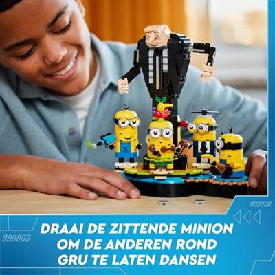 LEGO despicable me 75582 bouwbare gru en minions - thumbnail