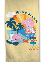 Peppa Pig Strandlaken , 70x140cm - thumbnail