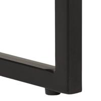 Eettafel 160x70x76 cm massief acaciahout en mangohout - thumbnail