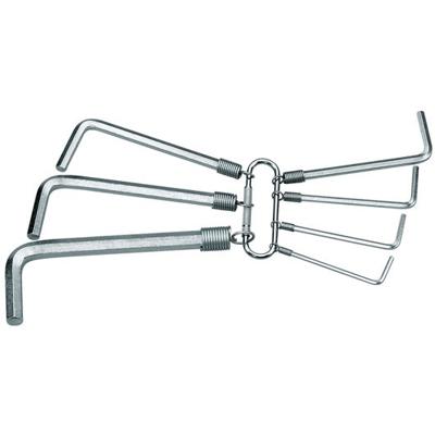 Gedore S 42-07 Haakse schroevendraaierset 2 mm, 2.5 mm, 3 mm, 4 mm, 5 mm, 6 mm, 8 mm 7-delig