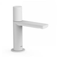 Fonteinkraan Tres Project 1-Knop Uitloop Recht 10 cm Rond Mat Wit Tres - thumbnail