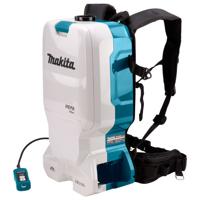 Makita DVC660PT2 Accu Rugstofzuiger voor Schoonmaak 2x18V 5.0Ah - thumbnail