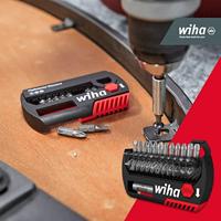 Wiha Bitsatz FlipSelektor Standard 13tlg+Halter 1/4Torx+PH+PZ 39040 Bitset 13-delig Kruiskop Phillips, Kruiskop Pozidriv, Torx Incl. bithouder - thumbnail