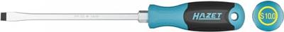 Hazet 811-100 Werkplaats Platte schroevendraaier Kopbreedte: 10 mm Koplengte: 175 mm