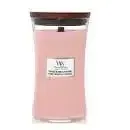 WoodWick pressed blooms & patchouli large candle - thumbnail