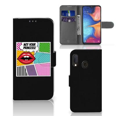 Samsung Galaxy A20e | Wallet Case | met Pasjes | Popart Princess Samsung Galaxy A20e | Wallet Case | met Pasjes | Popart Princess