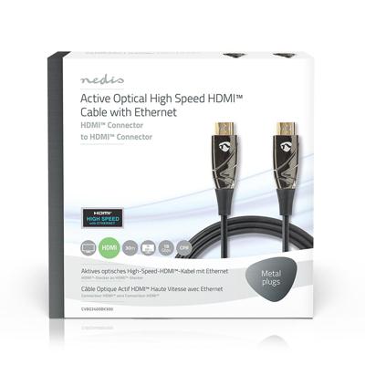 Nedis Actieve Optische High Speed HDMI-Kabel met Ethernet | 30 m | 1 stuks - CVBG3400BK300 CVBG3400BK300 - thumbnail